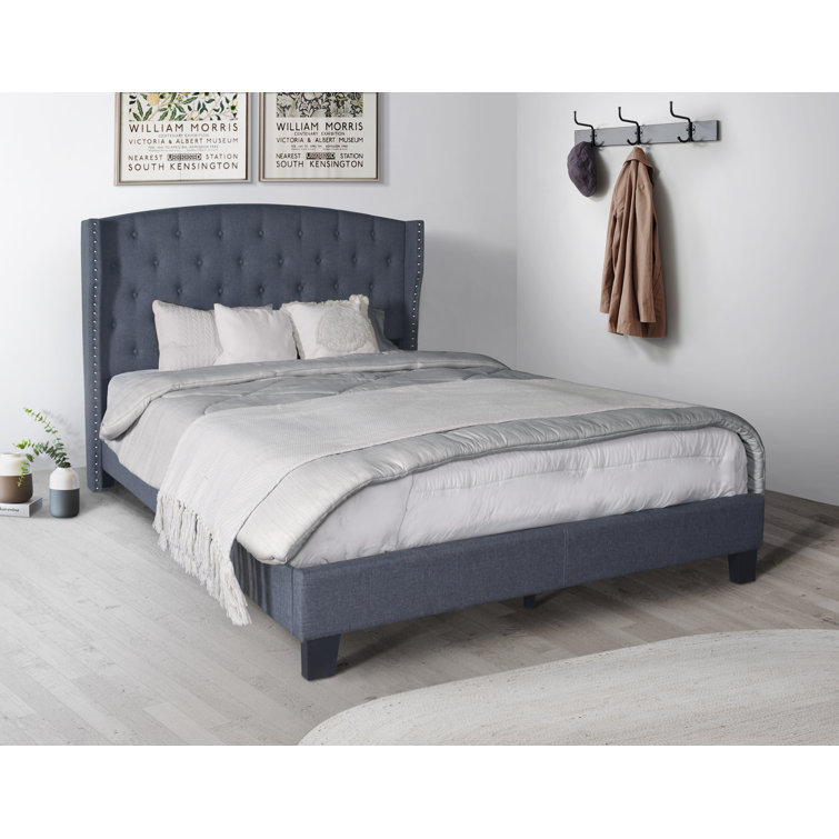 Sinca Jaxon Upholstered Bed Wayfair Canada